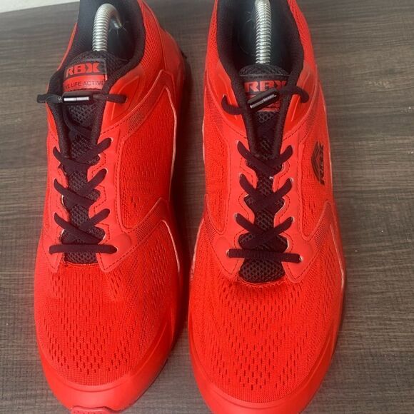 Mens RBX Floyd Running Sneakers/Red/ Size 11 - Picture 5 of 9